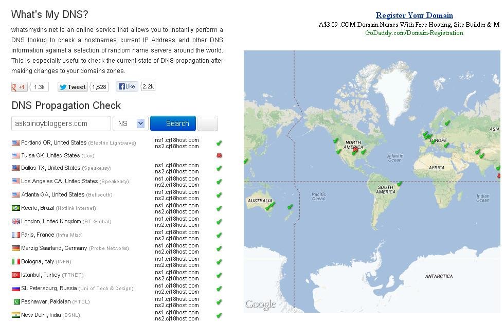 DNS Propogation Check